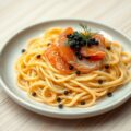 Delice met zalm en kaviaar