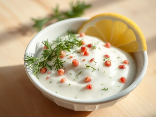 Dille-yoghurtdressing