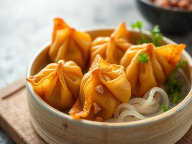 Dim Sum — AI-gegenereerde illustratie