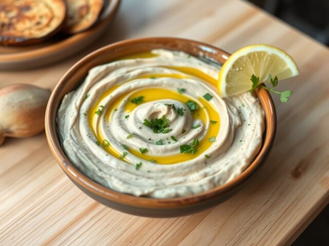 Dip van aubergine