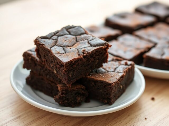 Donkere brownies