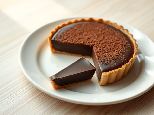 Donkere Chocoladetaart