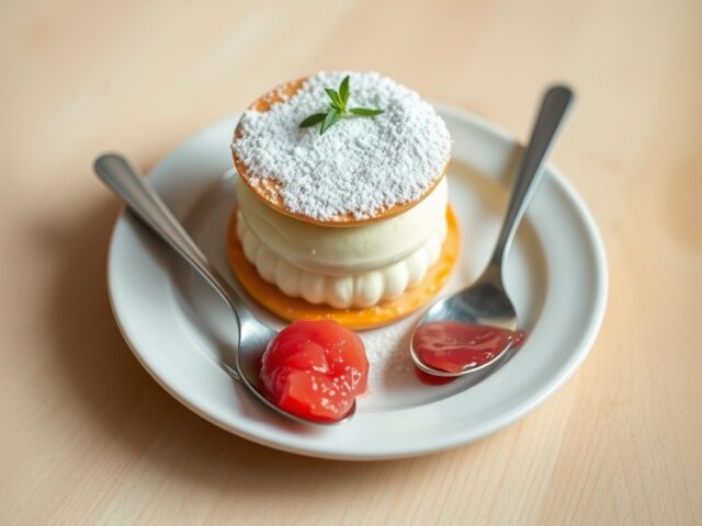 Dragonparfait met krokante korst, (zieopm)