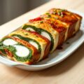 Drie kleuren eierterrine