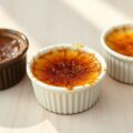 Driedubbele creme brûlee