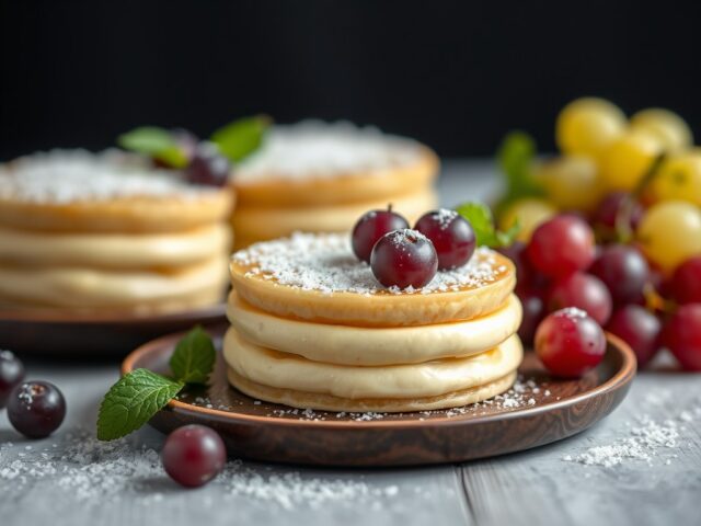 Druivenclafoutis