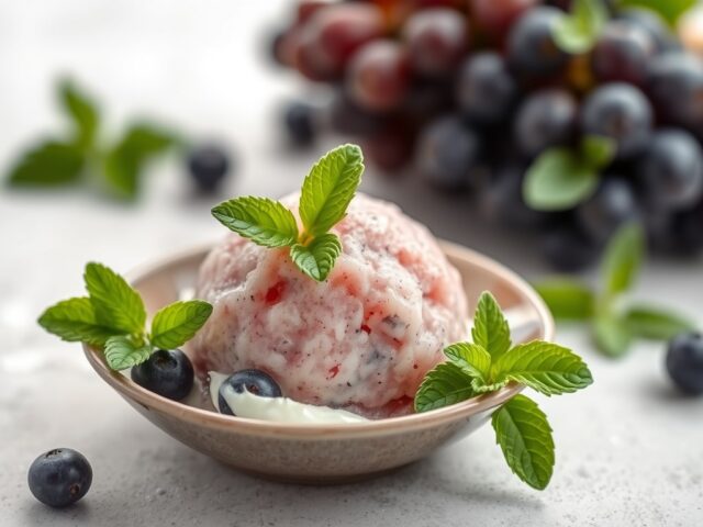 Druivensorbet