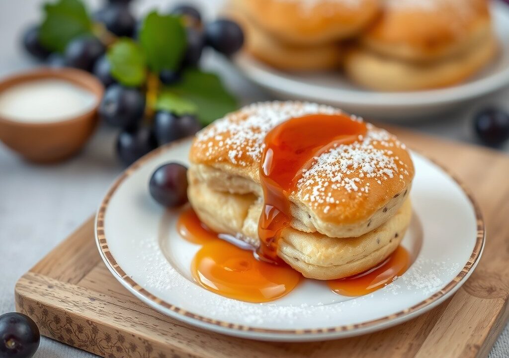 Druivenstroop Koekjes = (Pekmezli Kurabiye), AI-gegenereerde illustratie