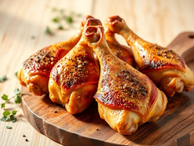 Drumsticks (kippenpoten) in zak