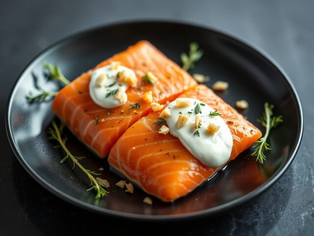 Duo van Noorse zalm