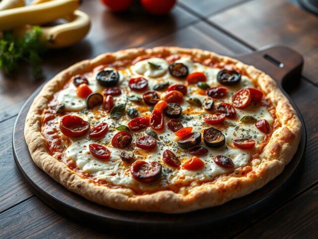Een niet alledaagse pizza