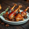 Eendenconfijtsel variatie (Confit de Canard)