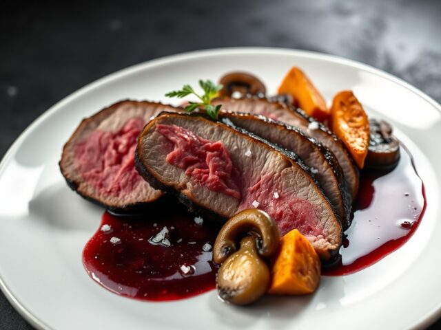 Eendenfilet met steranijs en sechuanpeper
