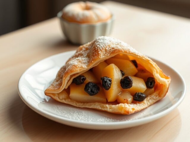 Eenvoudig appelgebakje