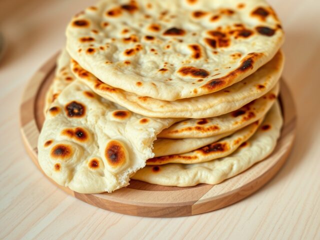 Eenvoudig naan – Indisch plat brood