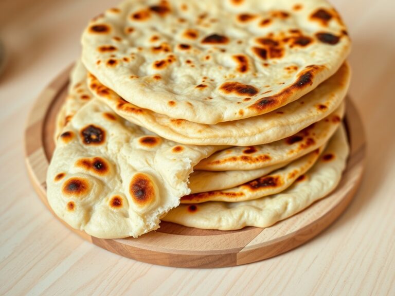 Eenvoudig naan – Indisch plat brood