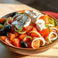 Eenvoudige Griekse Salade