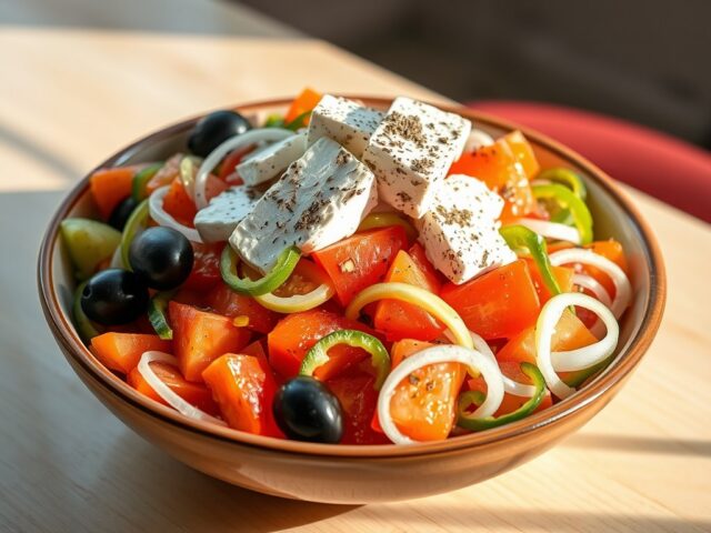 Eenvoudige Griekse Salade