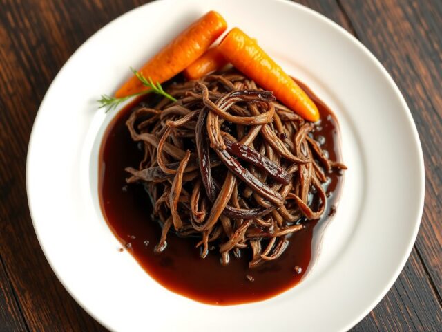 Effiloché van wild konijn met chocolade