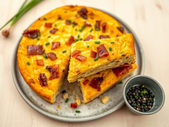 Eier baconkoek