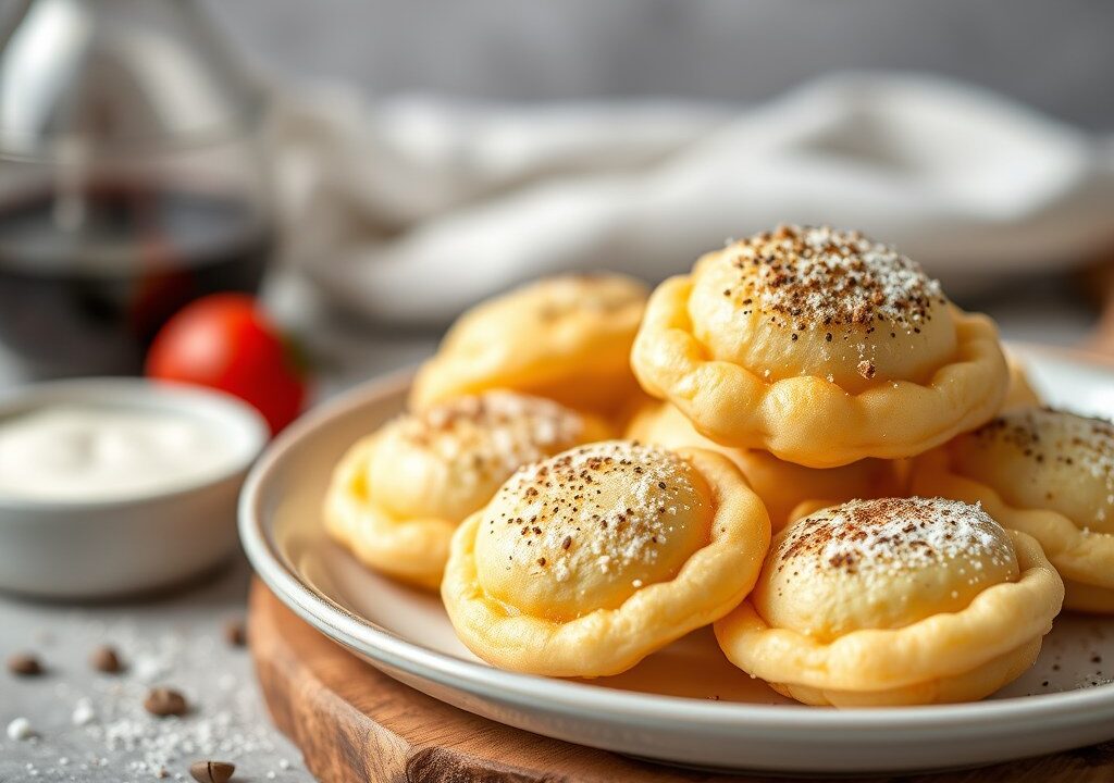 Eier-poffertjes, AI-gegenereerde illustratie
