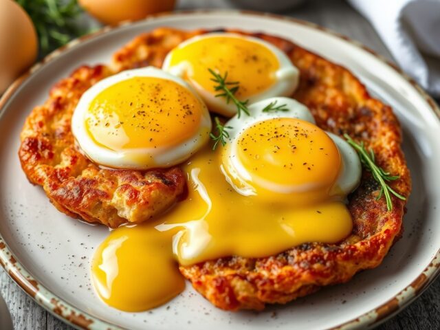 Eierkroketten — AI-gegenereerde illustratie