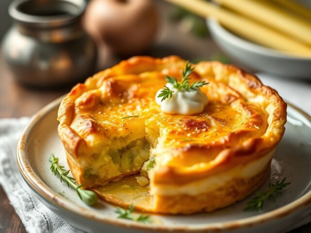 Eiersouffle uit de oven