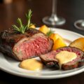 Entrecote met geroosterde aardappelen