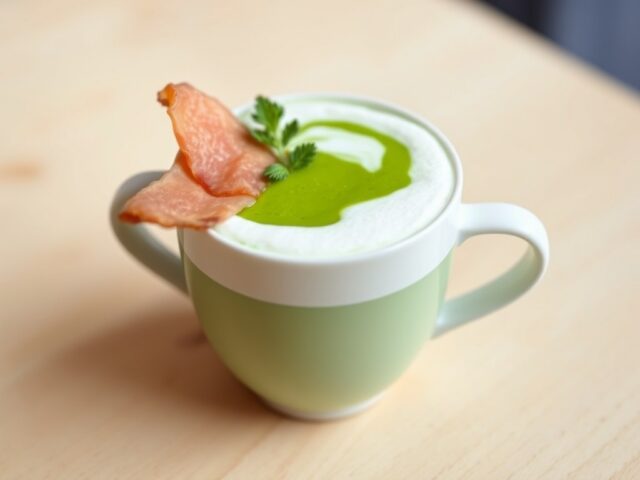 Erwtencappucino