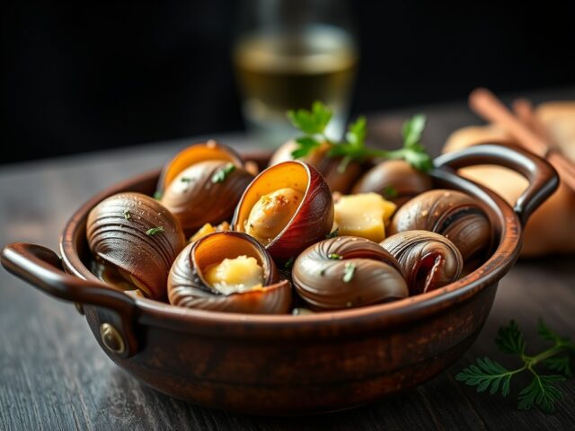 Escargots in lookboter