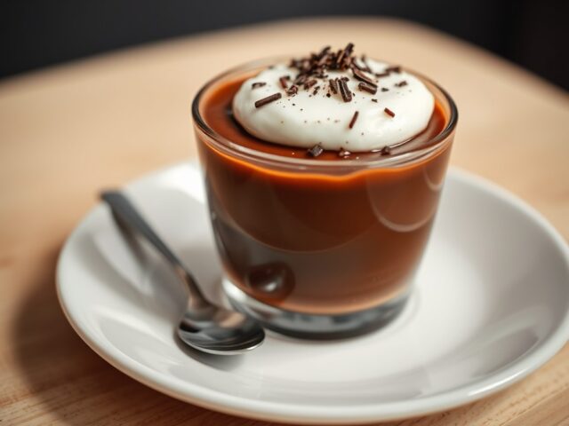 Espressopudding