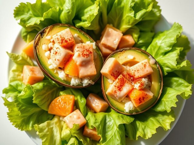 Exotische avocadosalade