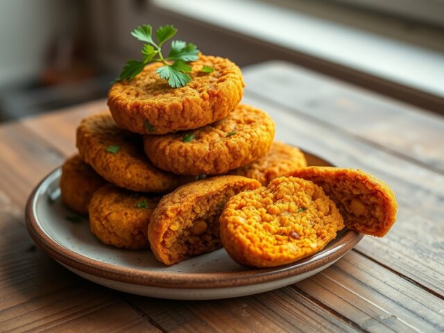 Exotische kikkererwtenkroketjes