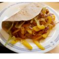 Fajitas met kip en SAMBAL – YOGHURT
