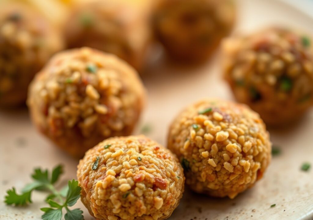 Falafel, AI-gegenereerde illustratie