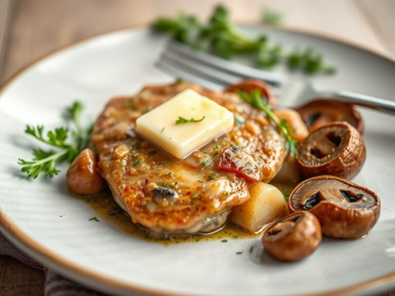 Fazantfilet met zuurkool en gekonfijte champignons