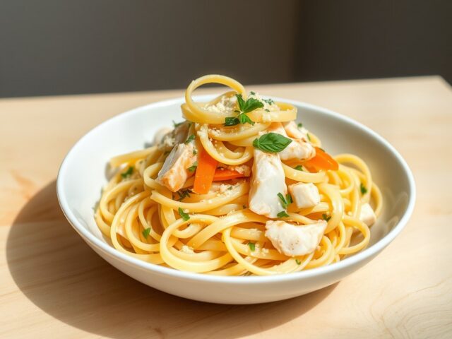 Fettucini van zeewolf