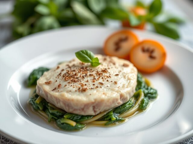 Filet de dinde aux épices — AI-gegenereerde illustratie