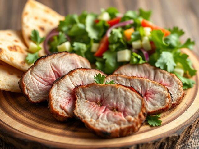 Filet en Pitasalade