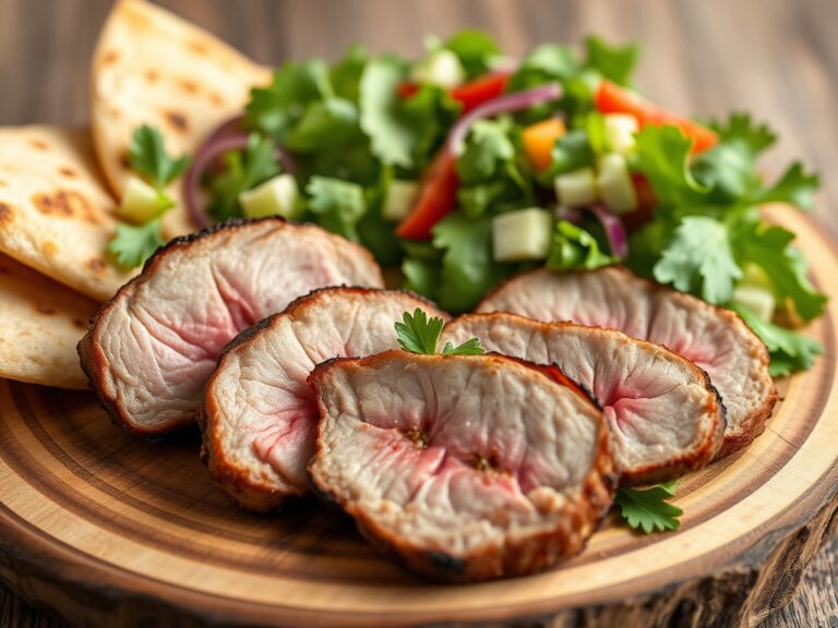 Filet en Pitasalade