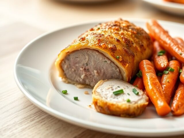 Filet in aardappelkorst