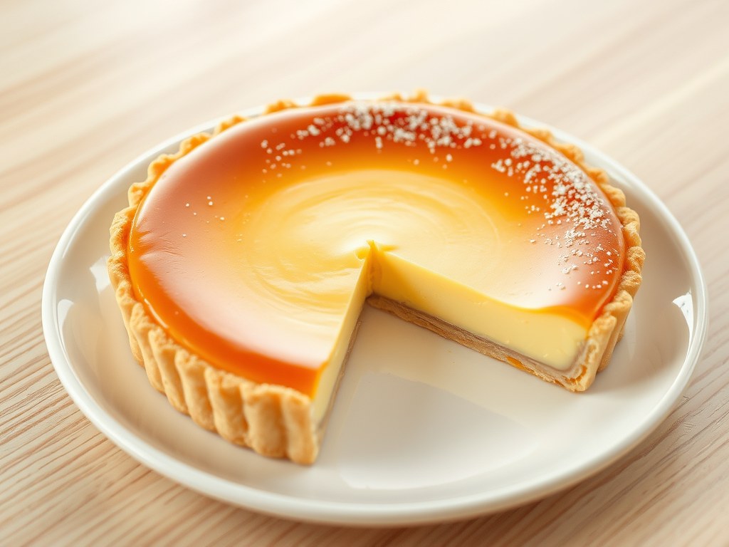 Flan brésilienne, AI-gegenereerde illustratie