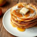 Flensjes met appel en calvados