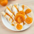 Flensjes met mandarijnen en mandarijnenlikeur