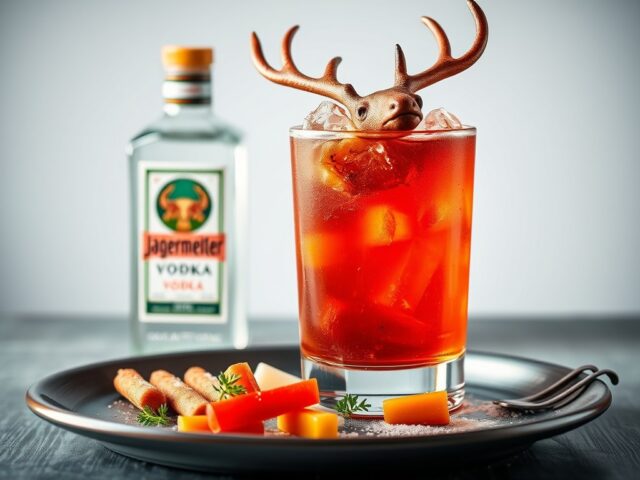 Flying deer