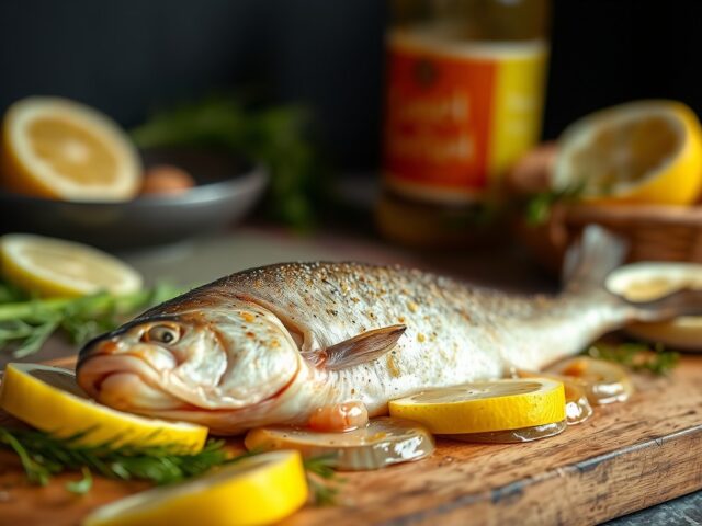 Forel uit de oven — AI-gegenereerde illustratie