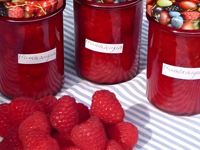 Frambozenjam (Basisrecept)