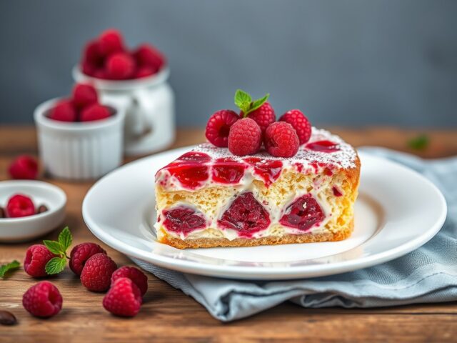 Frambozentaart met mascarpone