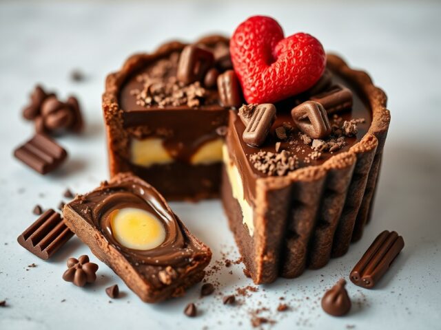 Franse chocoladetaart