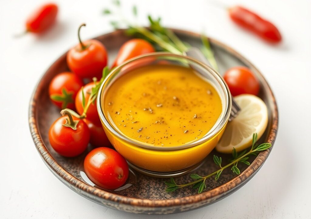 French dressing, AI-gegenereerde illustratie